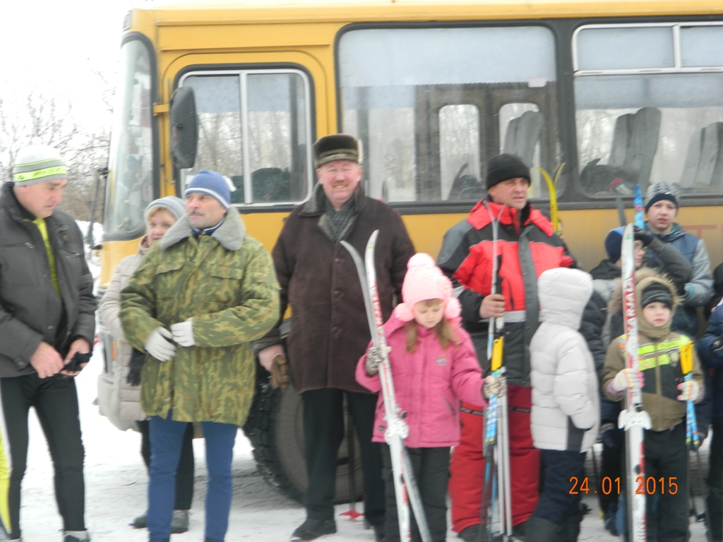 Лыжня 2015 в Рыбновском районе